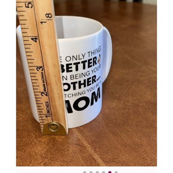 Set Of 3 "Mom" Themed Ceramic Coffee Mugs - Picture 11 of 13